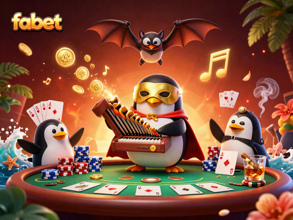 Engage in thrill and excitement with fabet's interactive casino experience, featuring poker play and victory.