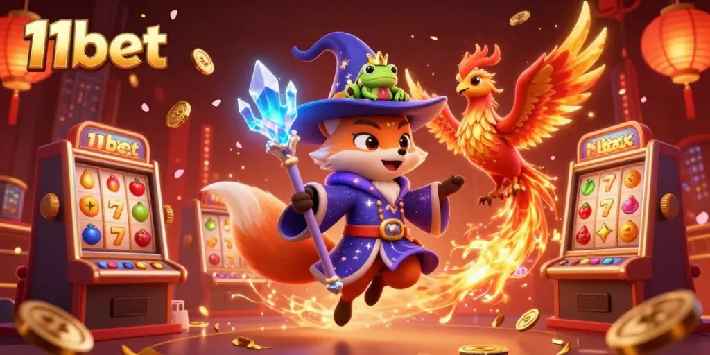 Experience thrilling slot action with 11bet in an enchanted casino world of fortune and excitement.