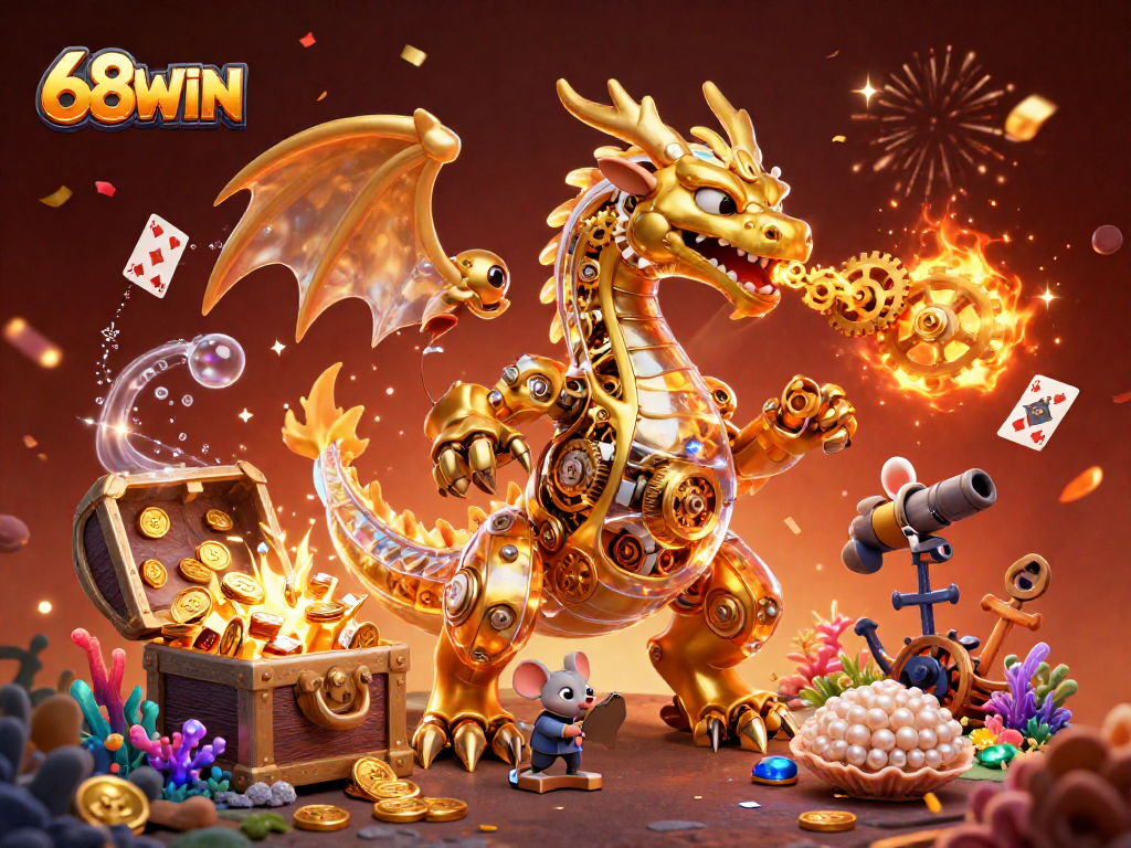 Experience thrills at 68WIN with dynamic casino elements and vibrant game visuals.