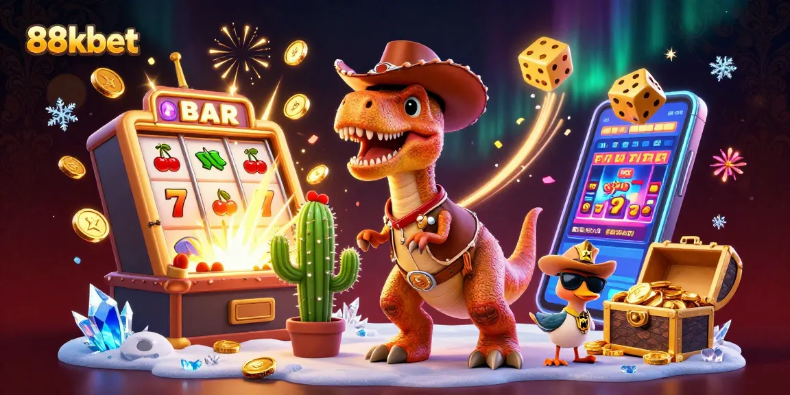 Experience excitement with the 88kbet jackpot explosion in this vibrant casino scene.