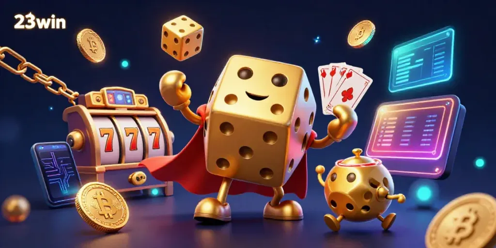 Experience vibrant slots action with the immersive 23win casino scene.