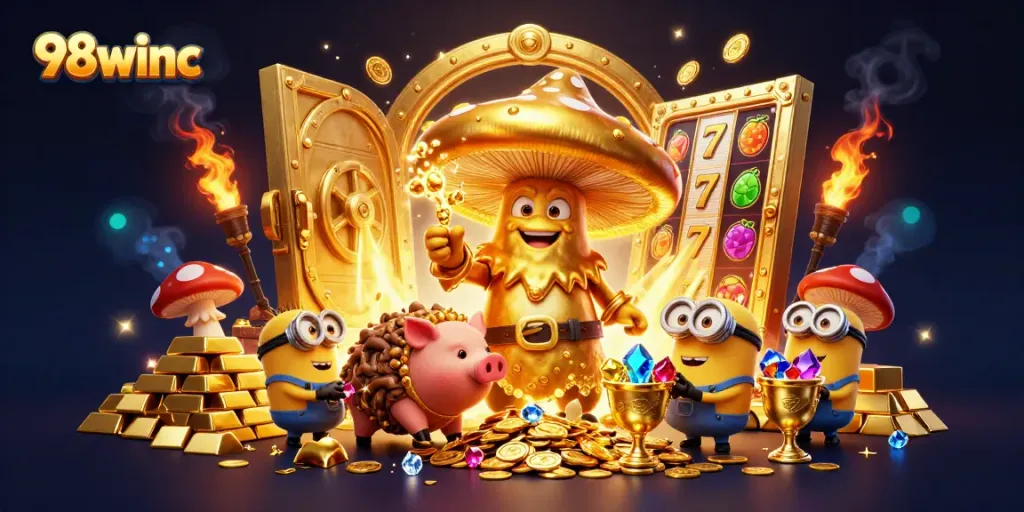 Transform your gameplay with 98winc's magical casino experience featuring golden treasures.