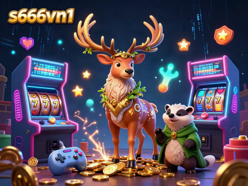 Experience thrilling wins at s666vn1 with 3D casino characters and vibrant gaming elements.